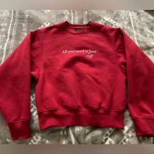 Brunette the label all you need is self love XS/S